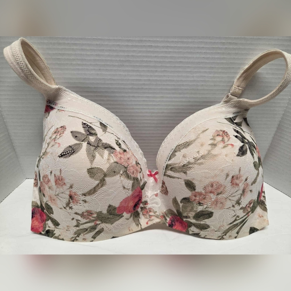 Cacique 38G Floral Lace Women's Bra